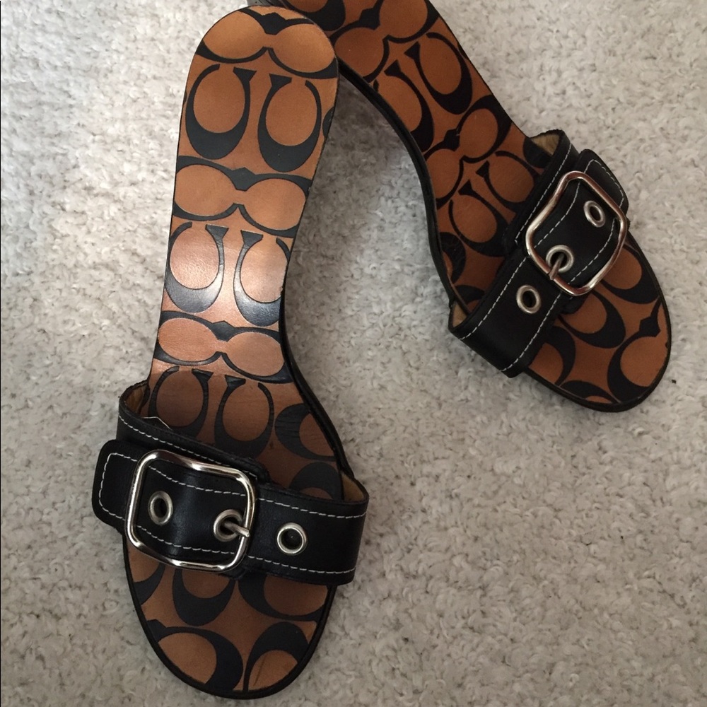 Black and Brown Women's Sandals